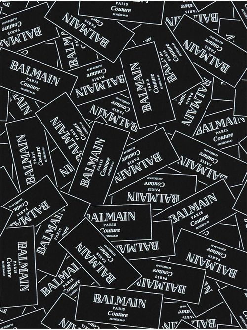T-shirt, unisex, logata. BALMAIN | BX8Q11 Z3186930BC